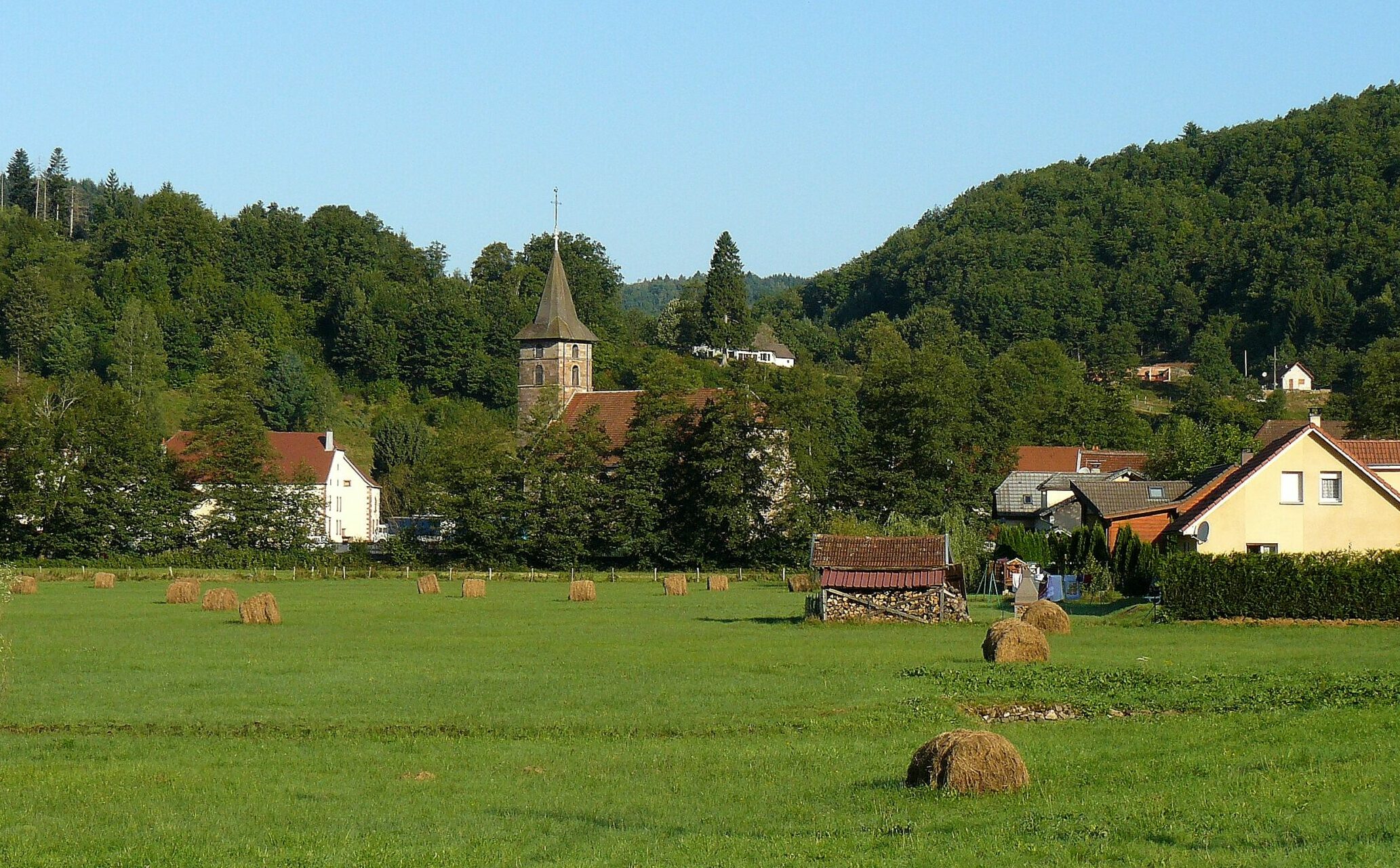 Paysages des 1000 Étangs près de Servance